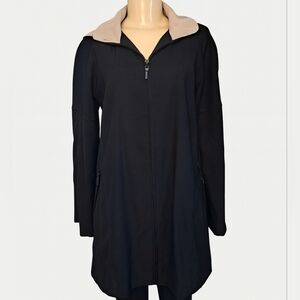 Jones New York Hooded Zip Front Jacket – Size Small